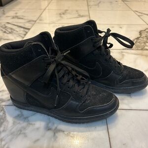 Nike wedge sneakers size 8